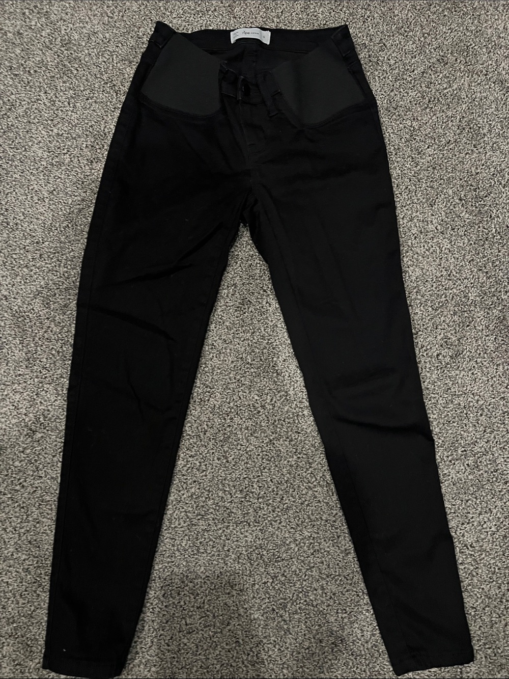Ripe Maternity Black Kids Stretch Joggers